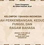 Bahasa Indonesia Akan Dijadikan Lingua Franca Di Asia Karena